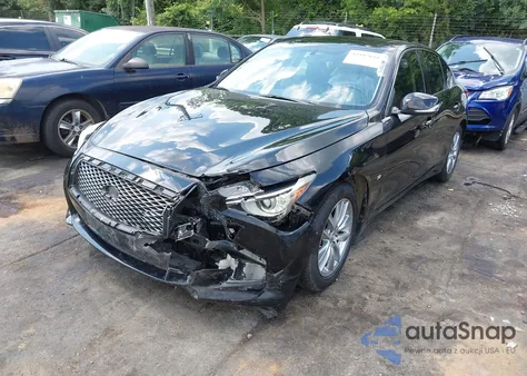 2014 Infiniti Q50 из США, поврежденный, VIN JN1BV7AR5EM694736